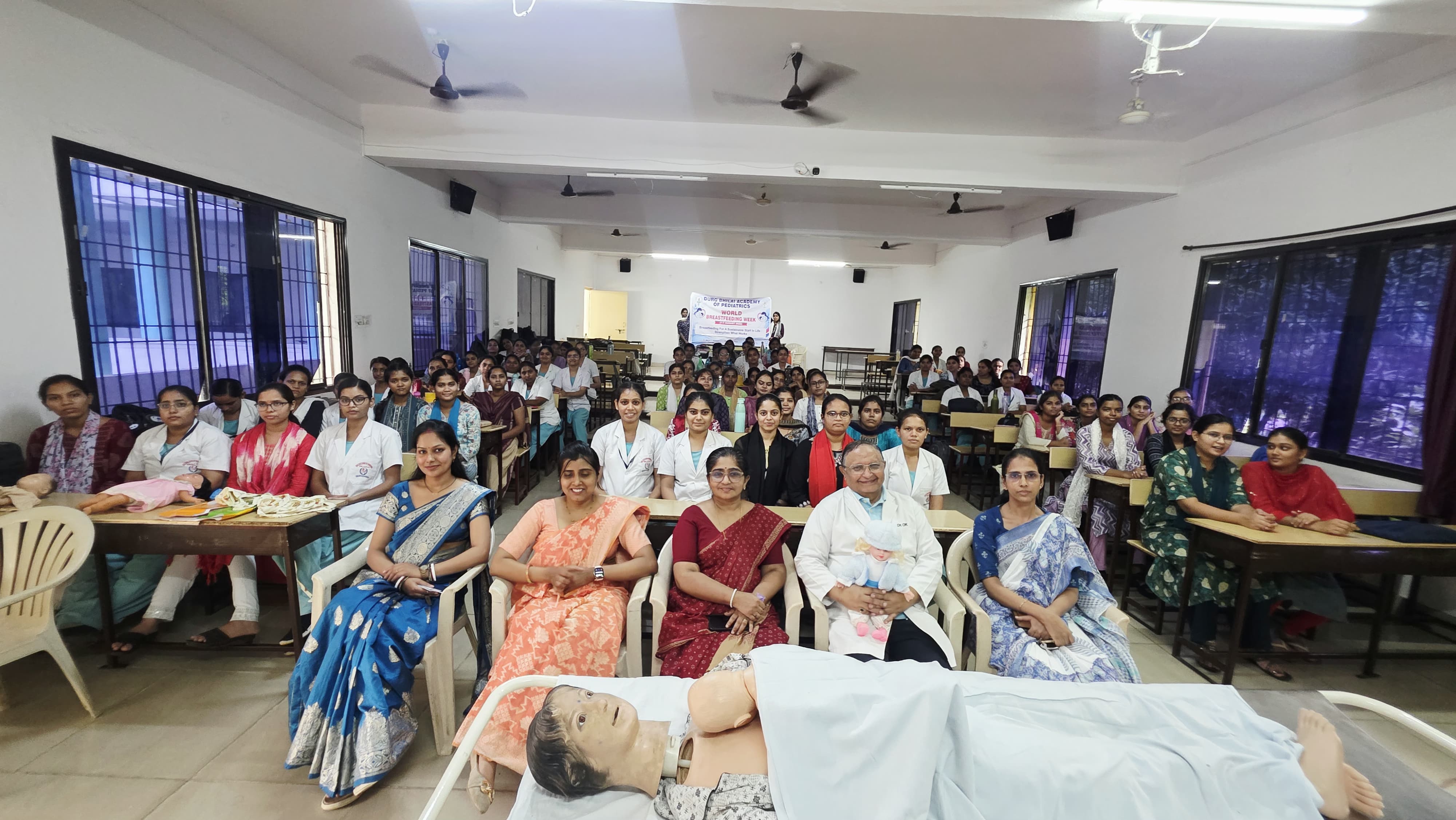 PG College of Nursing celebrated Breastfeeding Week